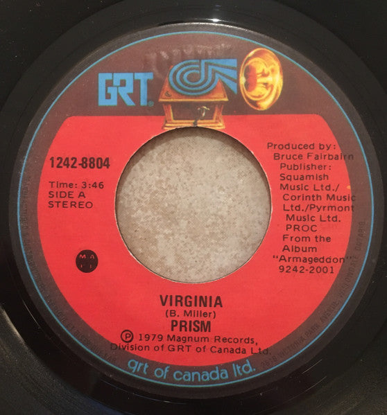 Prism (7) : Virginia (7", Single)