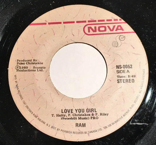 Ram (28) : Love You Girl (7", Single)
