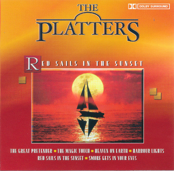 The Platters : Red Sails In The Sunset (CD, Comp, Enh, Multichannel, Dol)
