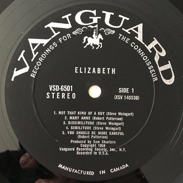 Elizabeth (11) : Elizabeth (LP, Album)