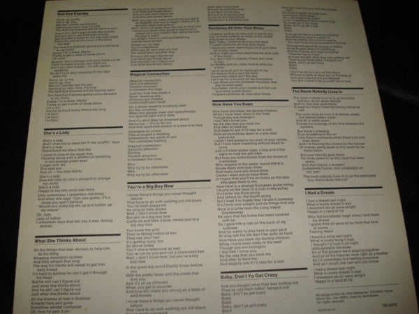 John Sebastian : John B. Sebastian (LP, Album, Gat)