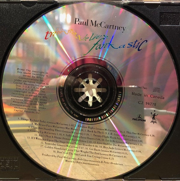 Paul McCartney : Tripping The Live Fantastic (2xCD, Album)