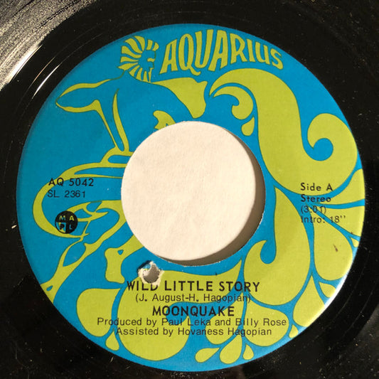 Moonquake : Wild Little Story (7", Single)