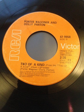 Porter Wagoner And Dolly Parton : Two Of A Kind / Better Move It On Home (7", Single)