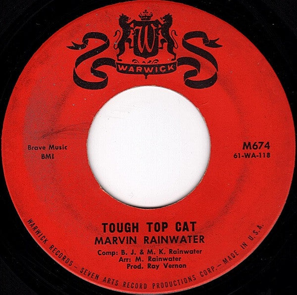 Marvin Rainwater : Tough Top Cat / (There's A) Honky Tonk In Your Heart (7", Single)
