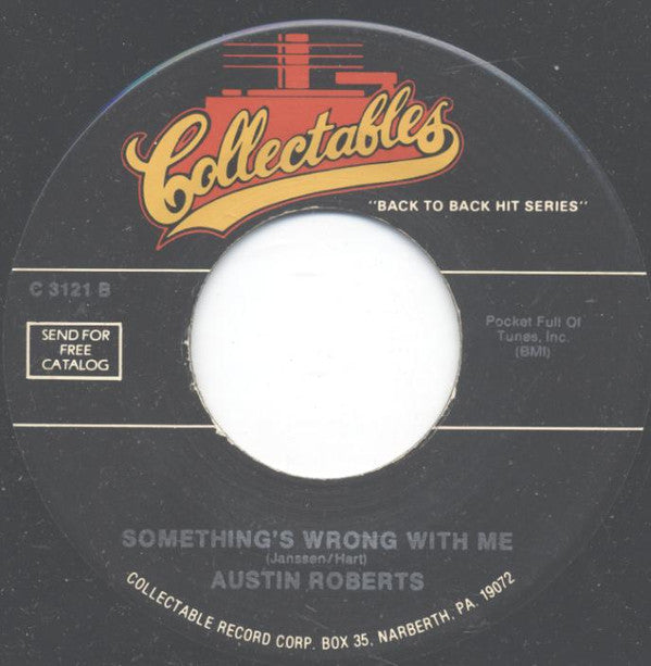 Kathy Young / Austin Roberts : Happy Birthday Blues / Something's Wrong With Me (7", RE)