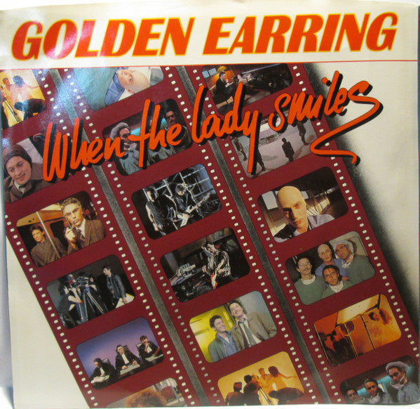 Golden Earring : When The Lady Smiles (7", Promo)