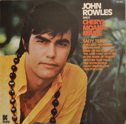 John Rowles : Cheryl Moana Marie (LP, Album)