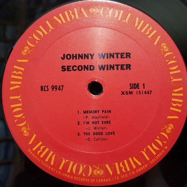 Johnny Winter : Second Winter (2xLP, Album, RP, Gat)