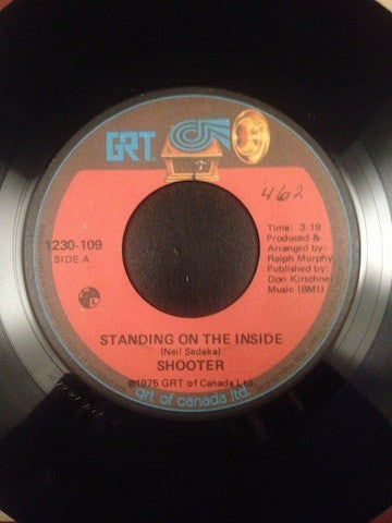 Shooter (8) : Standing On The Inside / Rock On Rockette (7", Single)