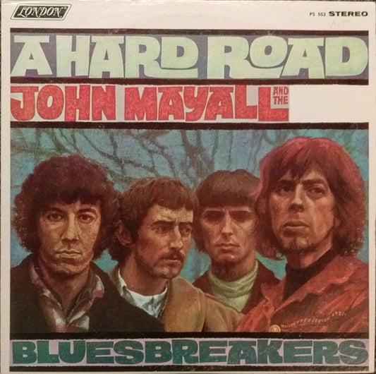 John Mayall & The Bluesbreakers : A Hard Road (LP, Album, Bes)