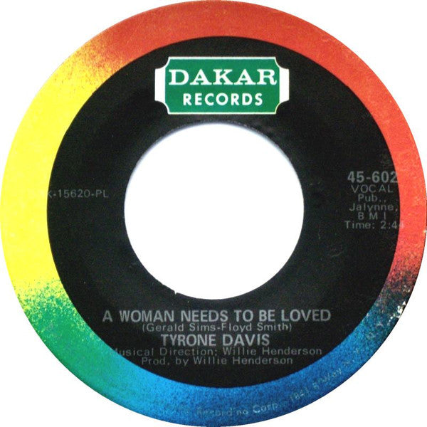 Tyrone Davis : Can I Change My Mind (7", Single, Pla)