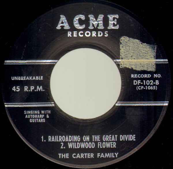 The Carter Family : The Titanic (7", EP)