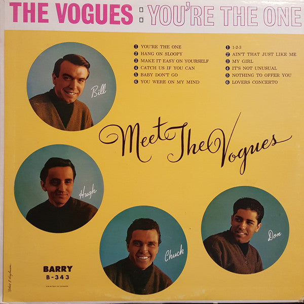 The Vogues : Meet The Vogues (LP)