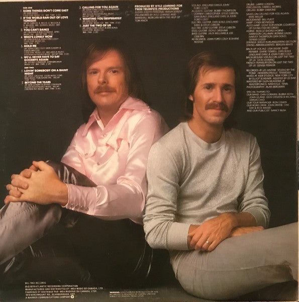 England Dan & John Ford Coley : Some Things Don't Come Easy (LP, Album)