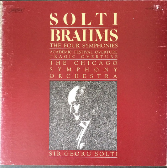 Georg Solti / Johannes Brahms - Chicago Symphony Orchestra, Georg Solti : The Four Symphonies / Academic Festival Overture / Tragic Overture (4xLP + Box)