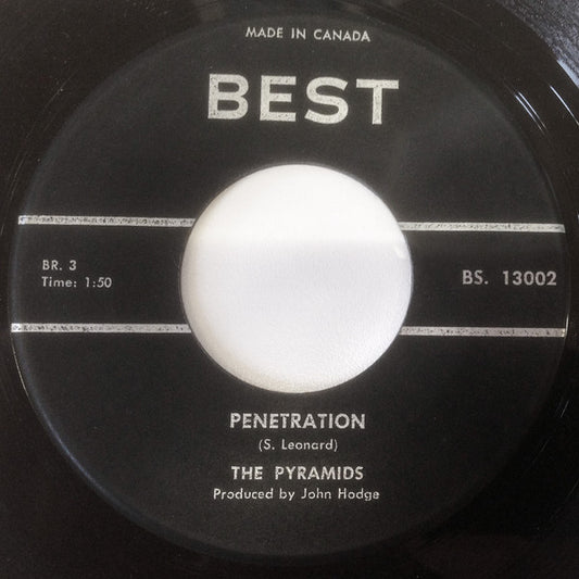 The Pyramids : Penetration (7", Single)