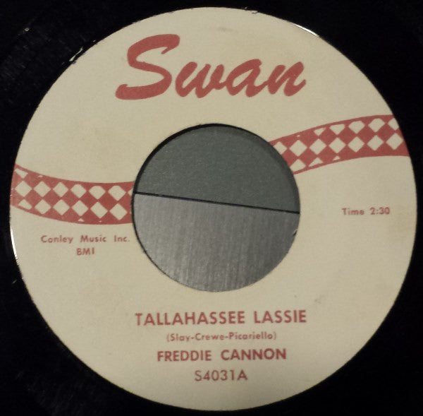 Freddy Cannon : Tallahassee Lassie (7", Single)