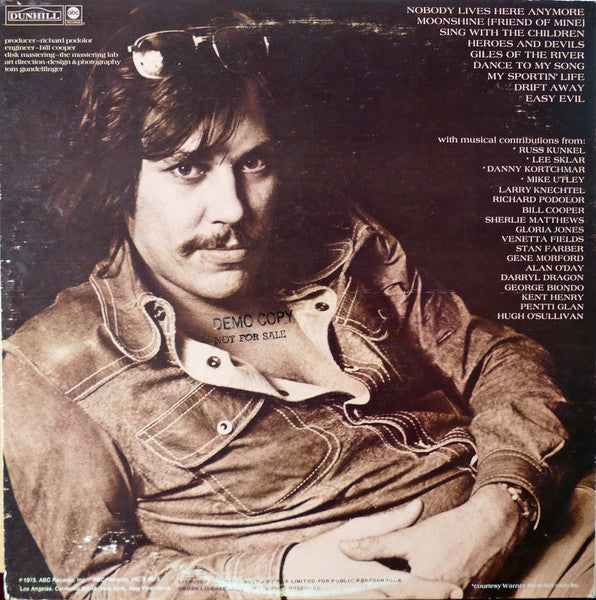 John Kay : My Sportin' Life (LP, Album, Gat)