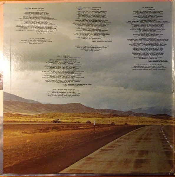 John Kay : My Sportin' Life (LP, Album, Gat)