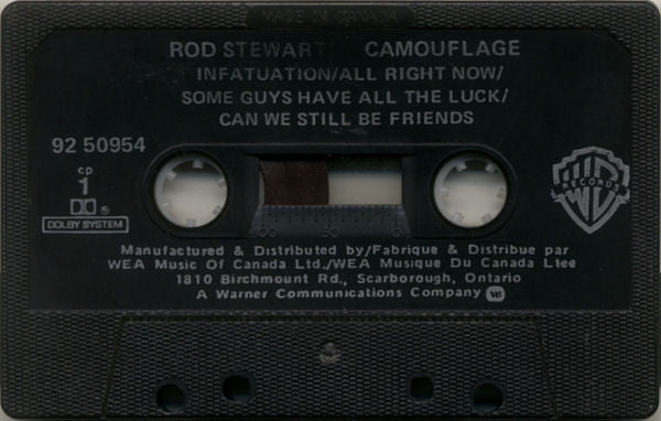 Rod Stewart : Camouflage (Cass, Album, Dol)