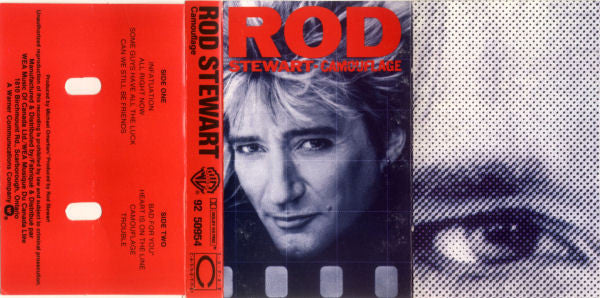 Rod Stewart : Camouflage (Cass, Album, Dol)