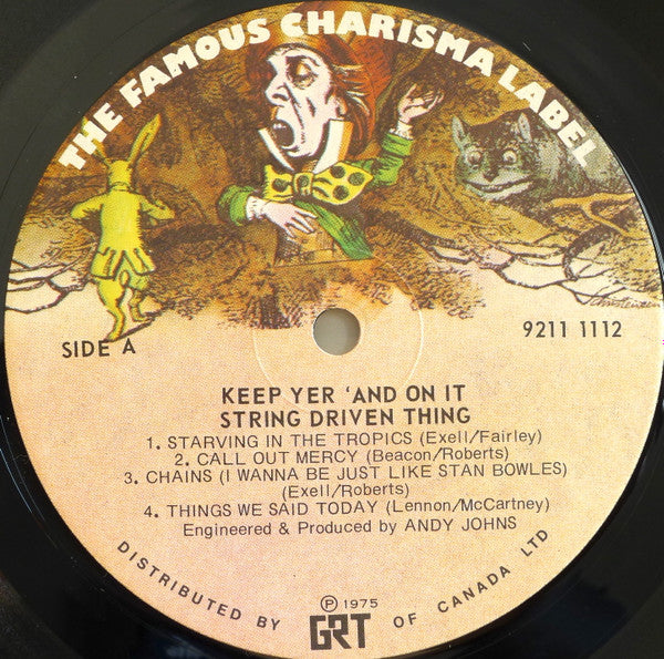 String Driven Thing : Keep Yer 'And On It (LP, Album)