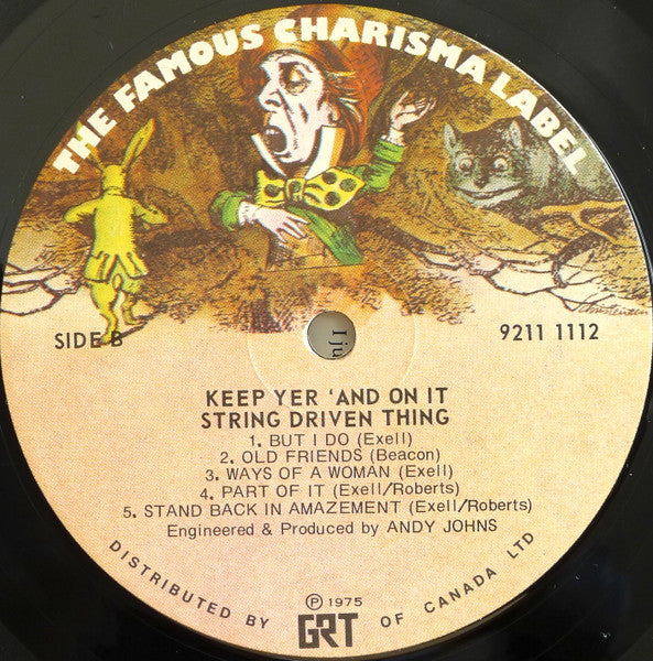 String Driven Thing : Keep Yer 'And On It (LP, Album)