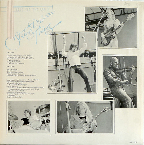 String Driven Thing : Keep Yer 'And On It (LP, Album)