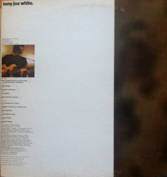 Tony Joe White : Tony Joe White (LP, Album, Gat)