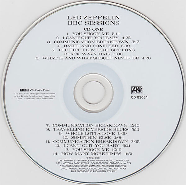 Led Zeppelin : BBC Sessions (2xCD, Album)