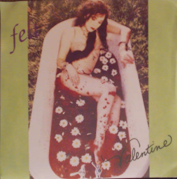 Felt (6) : Valentine (7", Single, Red)