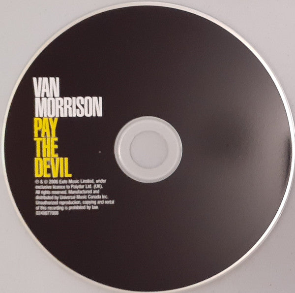 Van Morrison : Pay The Devil (CD, Album)