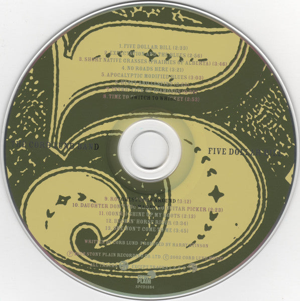 The Corb Lund Band : Five Dollar Bill (CD, Album)