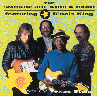 The Smokin' Joe Kubek Band Featuring B'nois King* : Steppin' Out Texas Style (CD, Album)