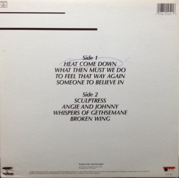 David Knopfler : Lips Against The Steel (LP, Album)