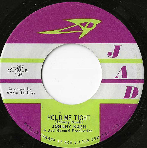 Johnny Nash : Hold Me Tight / Cupid (7", Single)