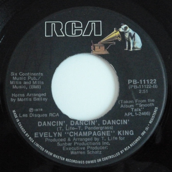 Evelyn "Champagne" King* : Shame / Dancin', Dancin', Dancin' (7", Single)