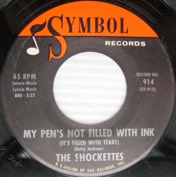 The Shockettes : Hold Back The Tears (7", Single)