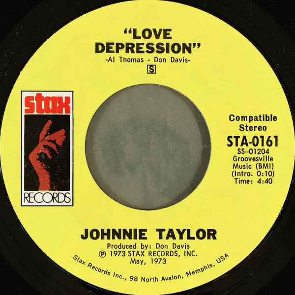 Johnnie Taylor : I Believe In You (You Believe In Me)  (7", Styrene, Pit)