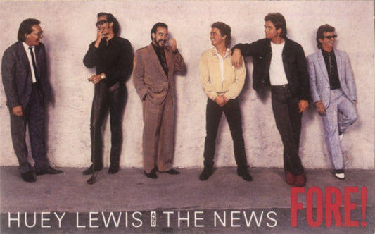 Huey Lewis & The News : Fore! (Cass, Album, Club, A&B)