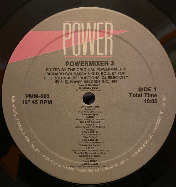 Various / Lian Ross : Powermixer 3 / It's Up To You (12")