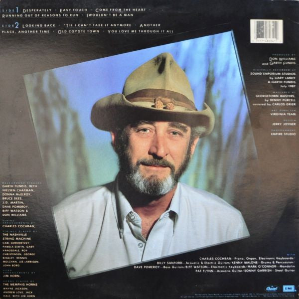 Don Williams (2) : Traces (LP, Album)