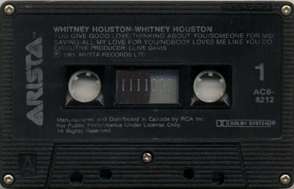 Whitney Houston : Whitney Houston (Cass, Album)