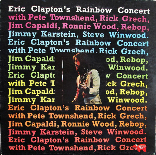 Eric Clapton : Eric Clapton's Rainbow Concert (LP, Album)