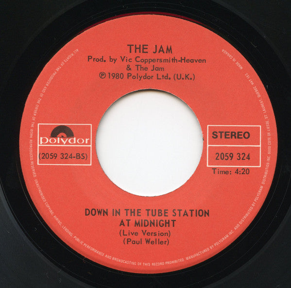 The Jam : That's Entertainment (7", Single)