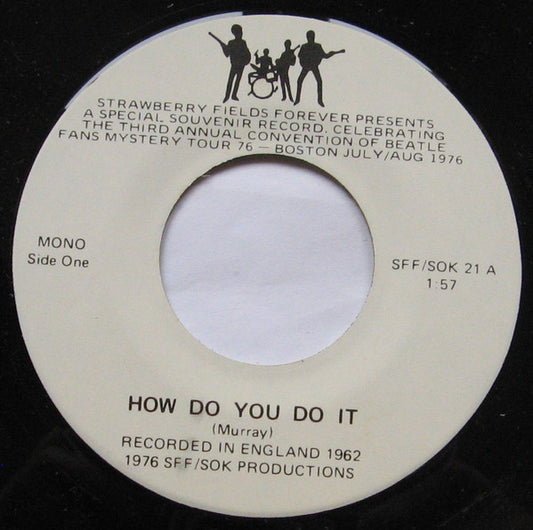 The Beatles : How Do You Do It (7", Single, Unofficial, Bla)