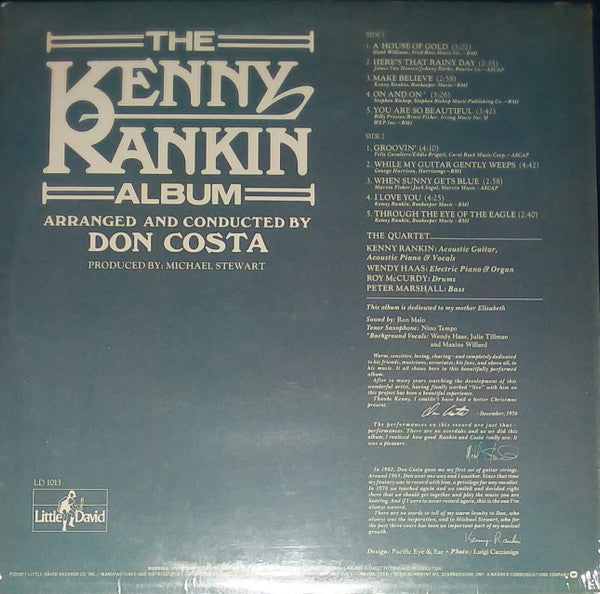 Kenny Rankin : The Kenny Rankin Album (LP, Album)