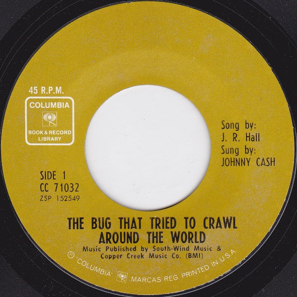 Johnny Cash : The Bug (7")