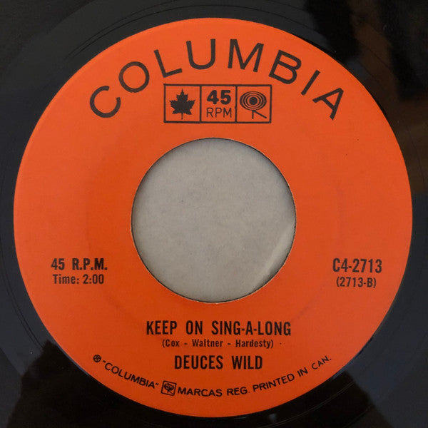 Deuces Wild (6) : Keep On (7", Single)
